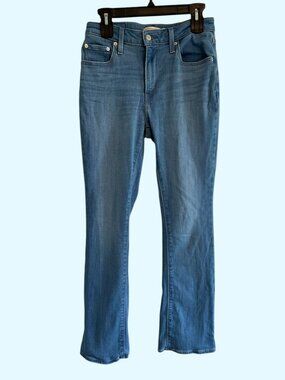 Levis 725 Jeans Women's 29 Boot Cut High Rise Stretch Denim Medium Wash 29x31